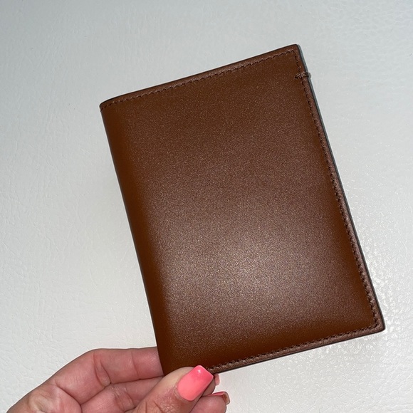 Tiffany & Co. Other - Tiffany & Co brown leather passport cover new